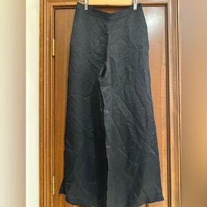 Athleta Calm Cool Black Pants Sleep Pant Medium